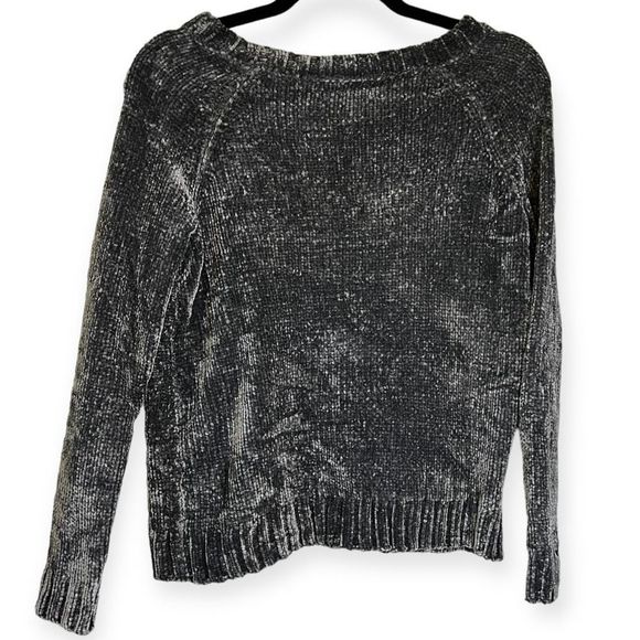 G.H. Bass Gray Charcoal SUPER SOFT Pullover Sweater XS - Picture 2 of 3